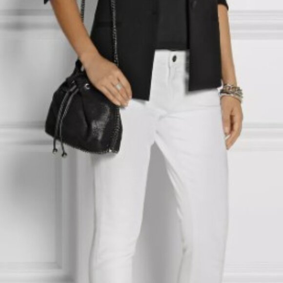 $1595❤️38.5/US8 Giuseppe Zanotti Leather Moto Biker Ankle Boots Quilted Black - Picture 4 of 11